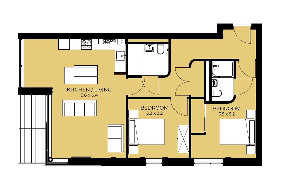 9 Windsor Gardens, Windsor Road, Penarth floorplan