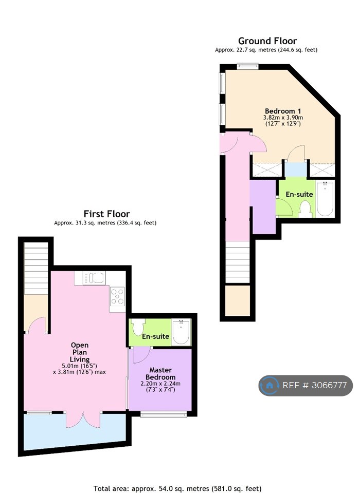 Blenheim Court, Denham Street, London floorplan
