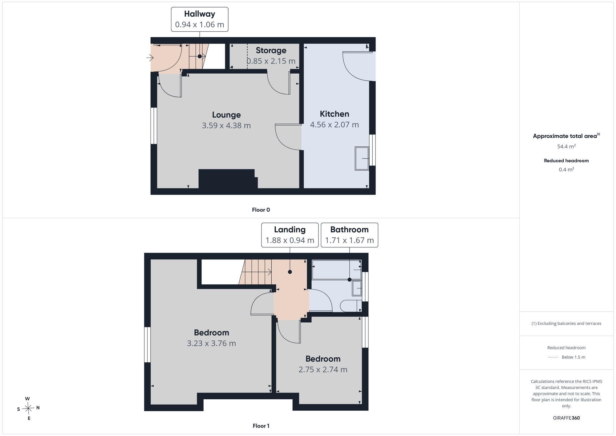 7 Lynn Street, Chester Le Street floorplan
