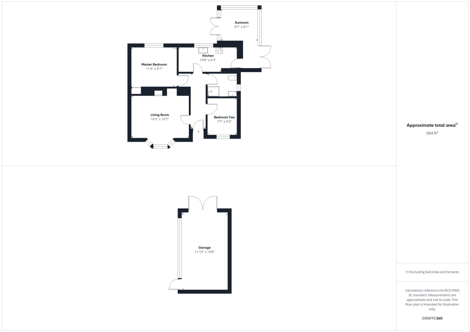 3, Stilwell Close, Yateley floorplan