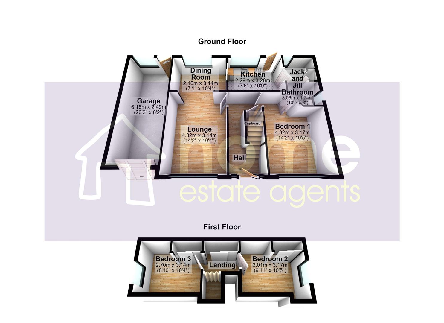 1A, Corrie Close, Manchester floorplan