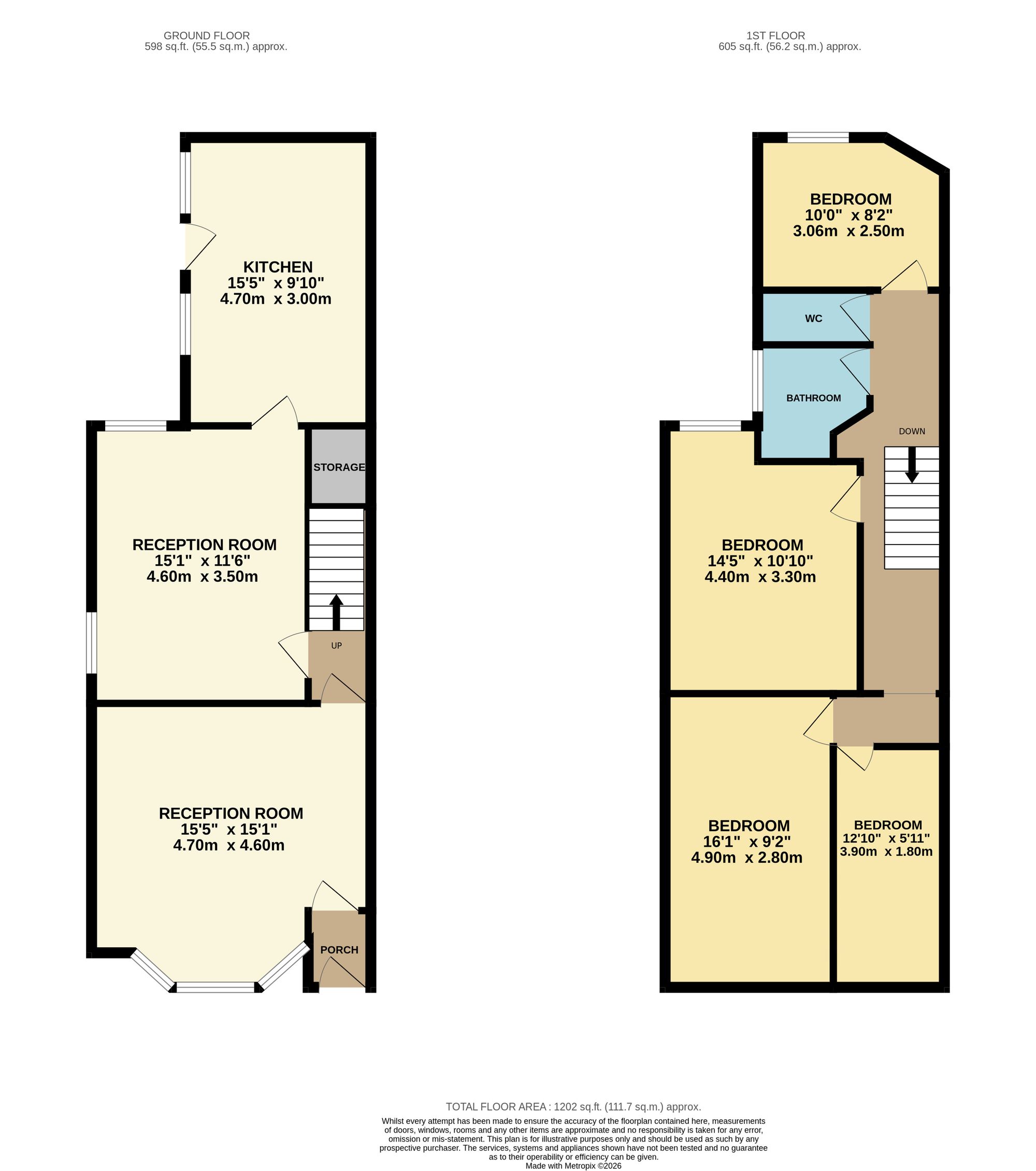80 Somerset Road, Bolton floorplan