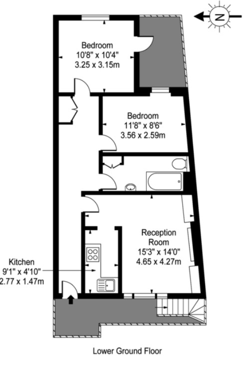 Kempsford Gardens, London floorplan