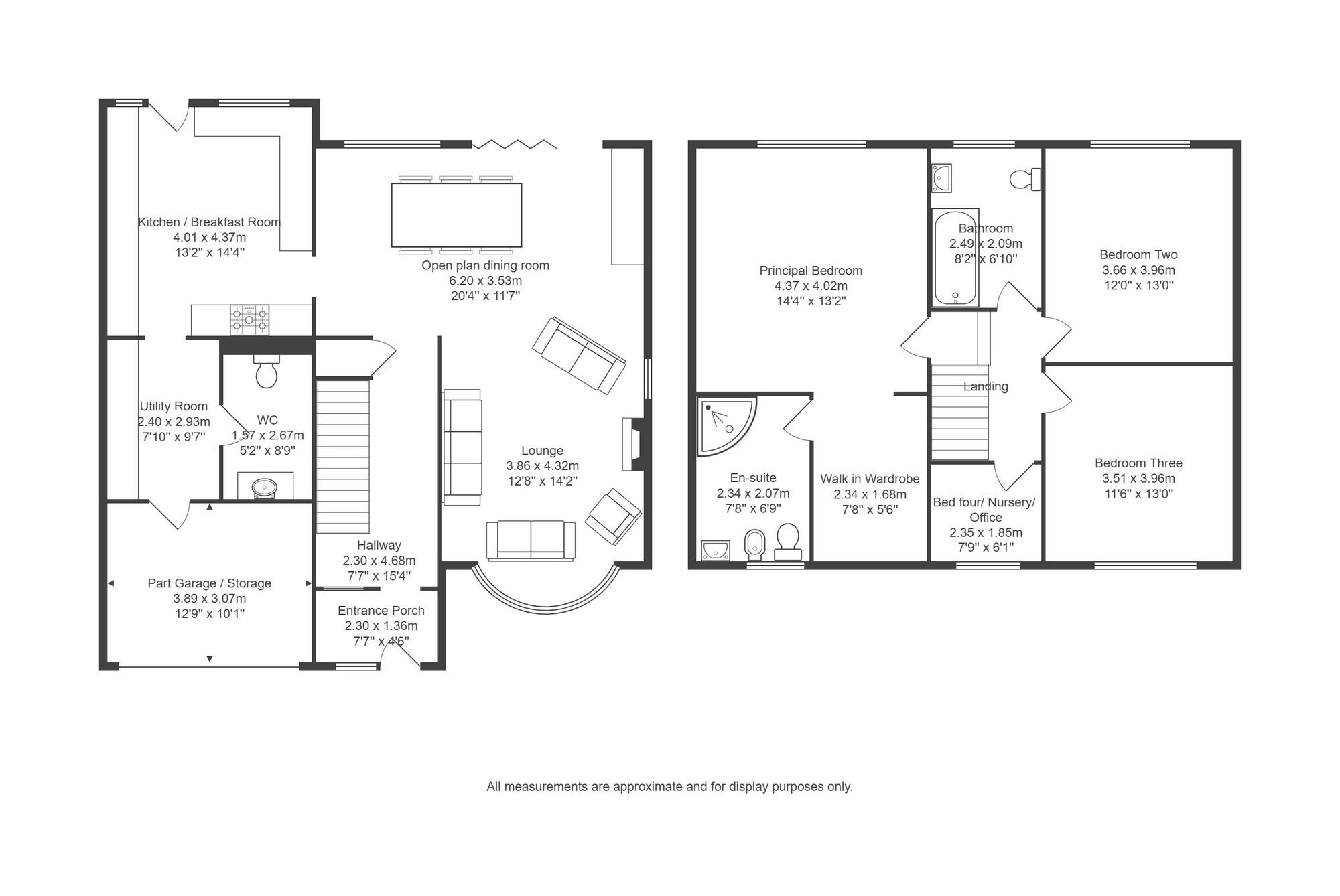 122 High Lane West, Ilkeston floorplan