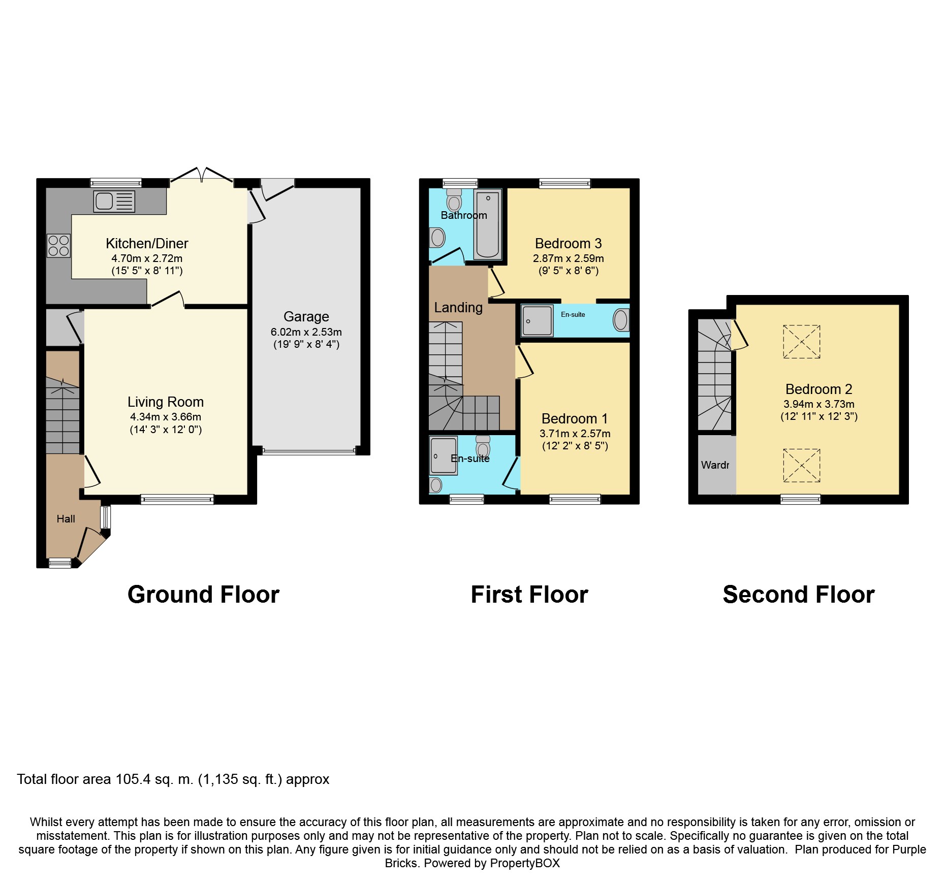 3 bed linkdetached house for sale in Reynolds Way, Blunsdon, Swindon