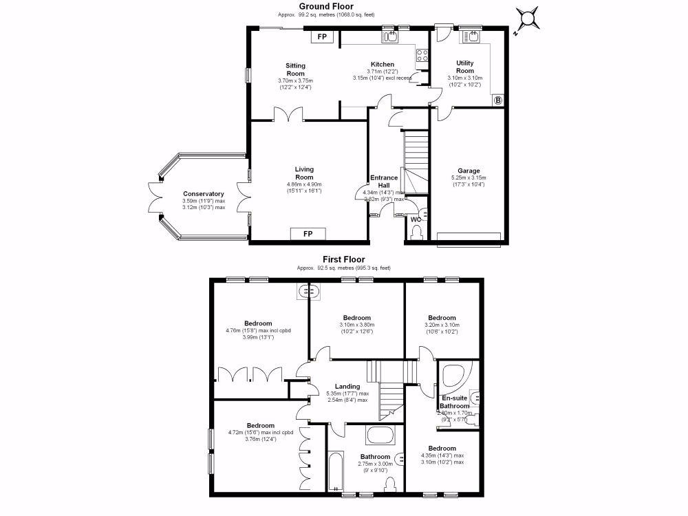 Beck Lane, Hayton floorplan