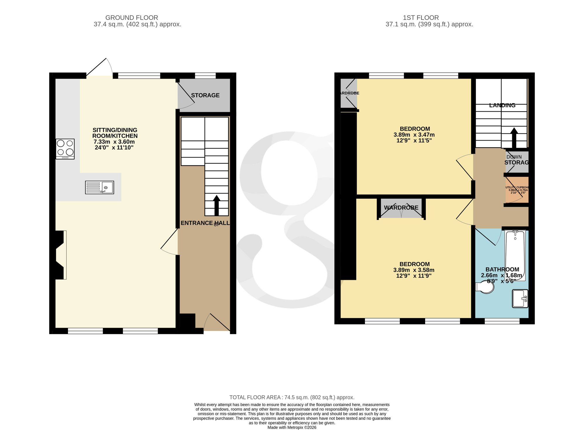 Durban, Jersey floorplan