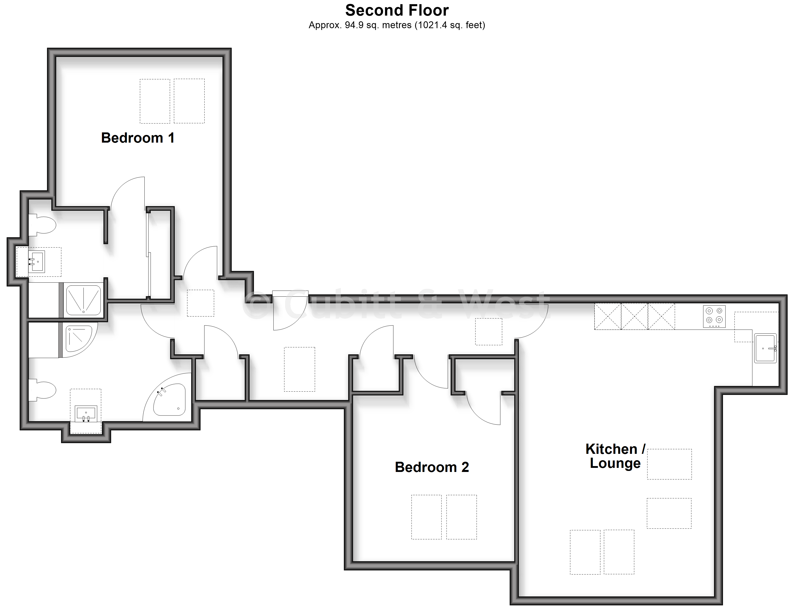 2, Outwood Lane, Chipstead floorplan