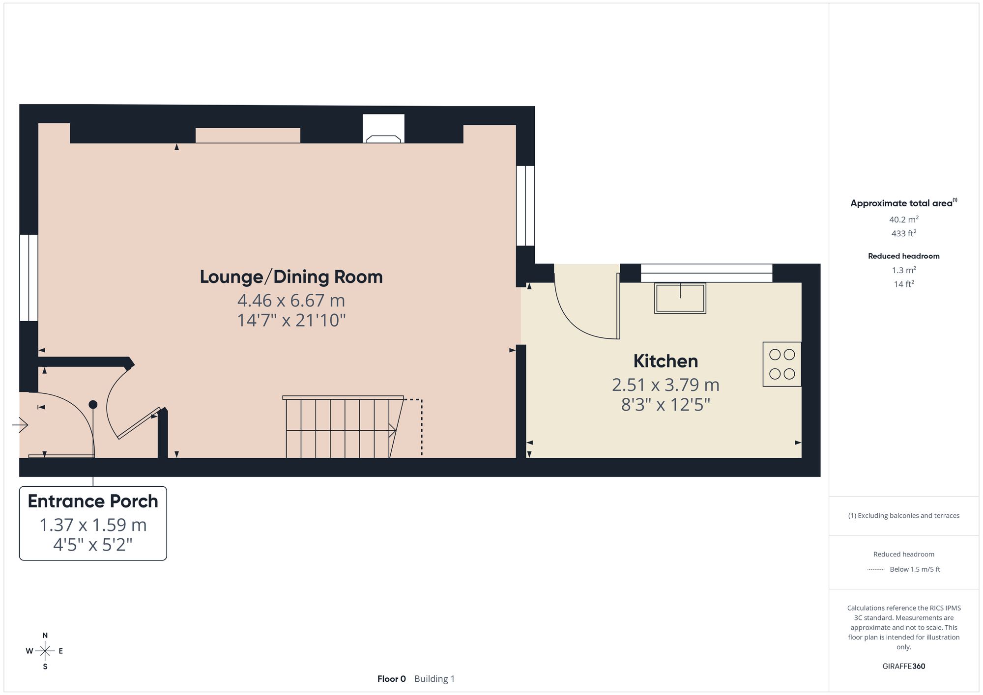 17 Greenfield Terrace, Ebbw Vale floorplan