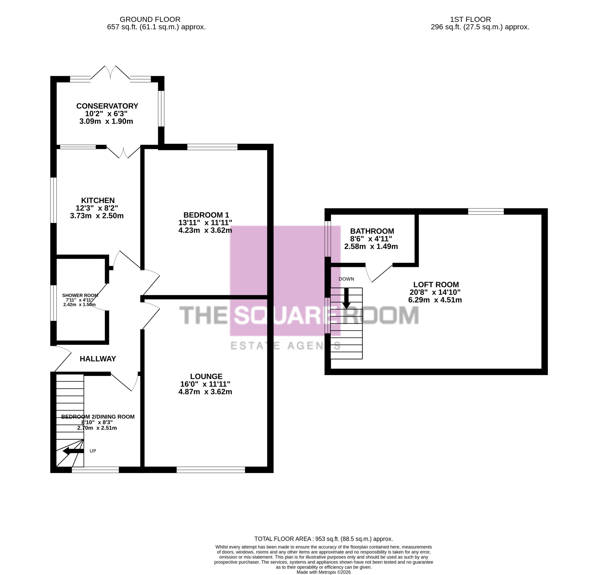 4, Grasmere Avenue, Thornton floorplan