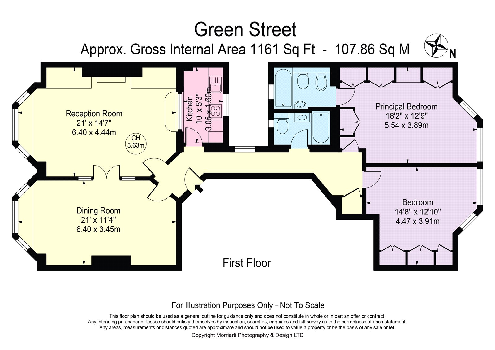 2, 10, Green Street, London floorplan