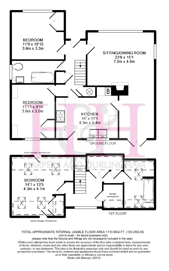 3 Bedrooms Detached house for sale in Beresford Road, Goudhurst, Kent TN17