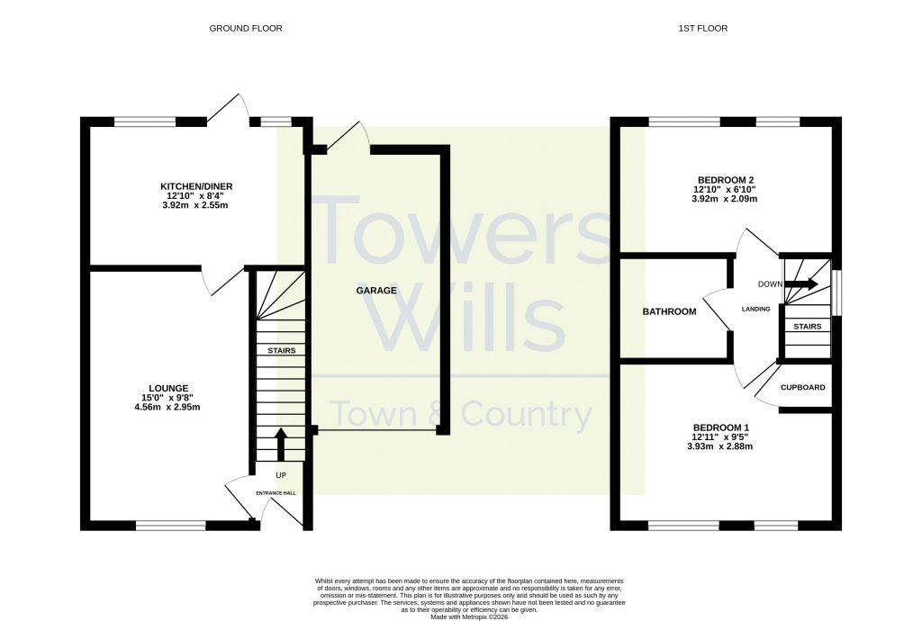 Ashmead, Yeovil floorplan