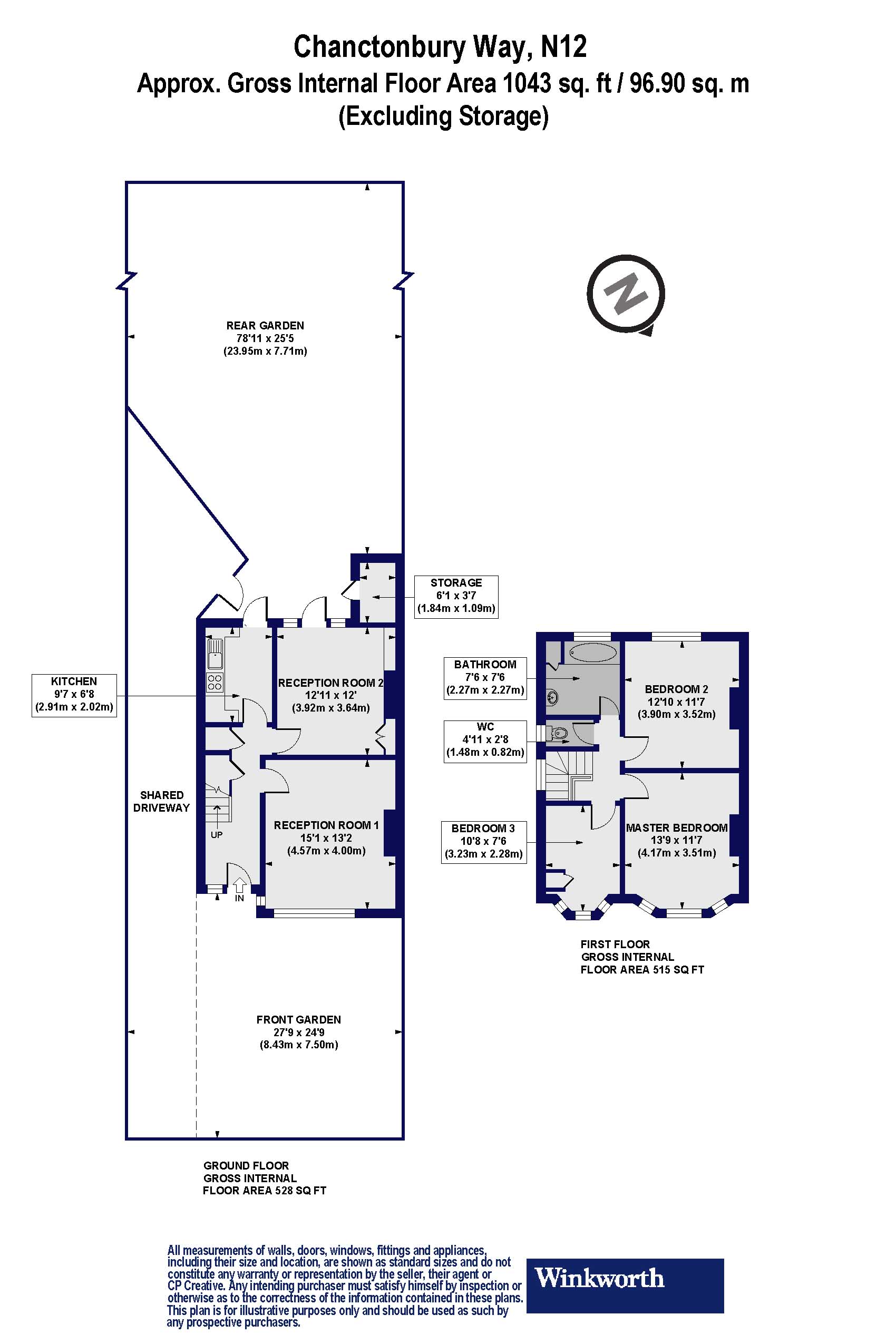 3 Bedrooms Semi-detached house for sale in Chanctonbury Way, Woodside Park, London N12