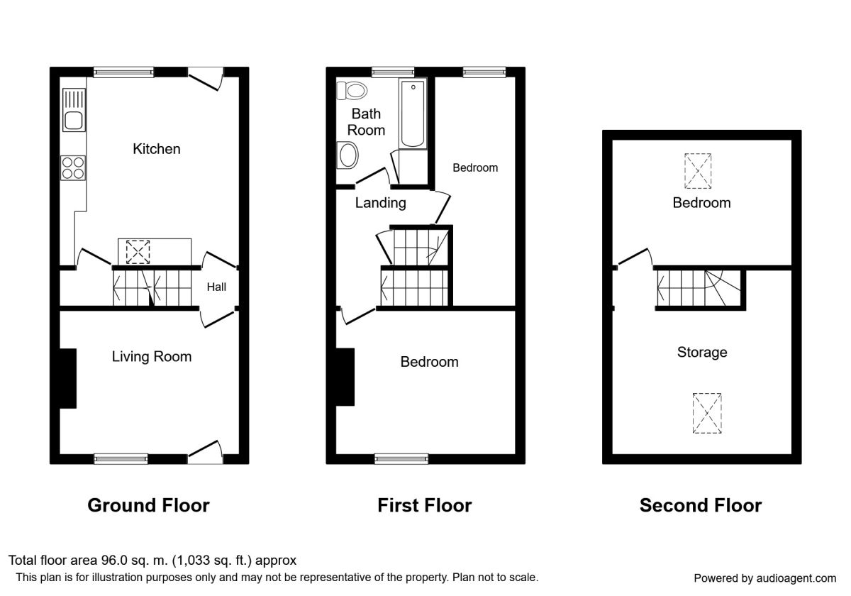 3 Bedrooms Terraced house to rent in Stanley Street, Bingley BD16