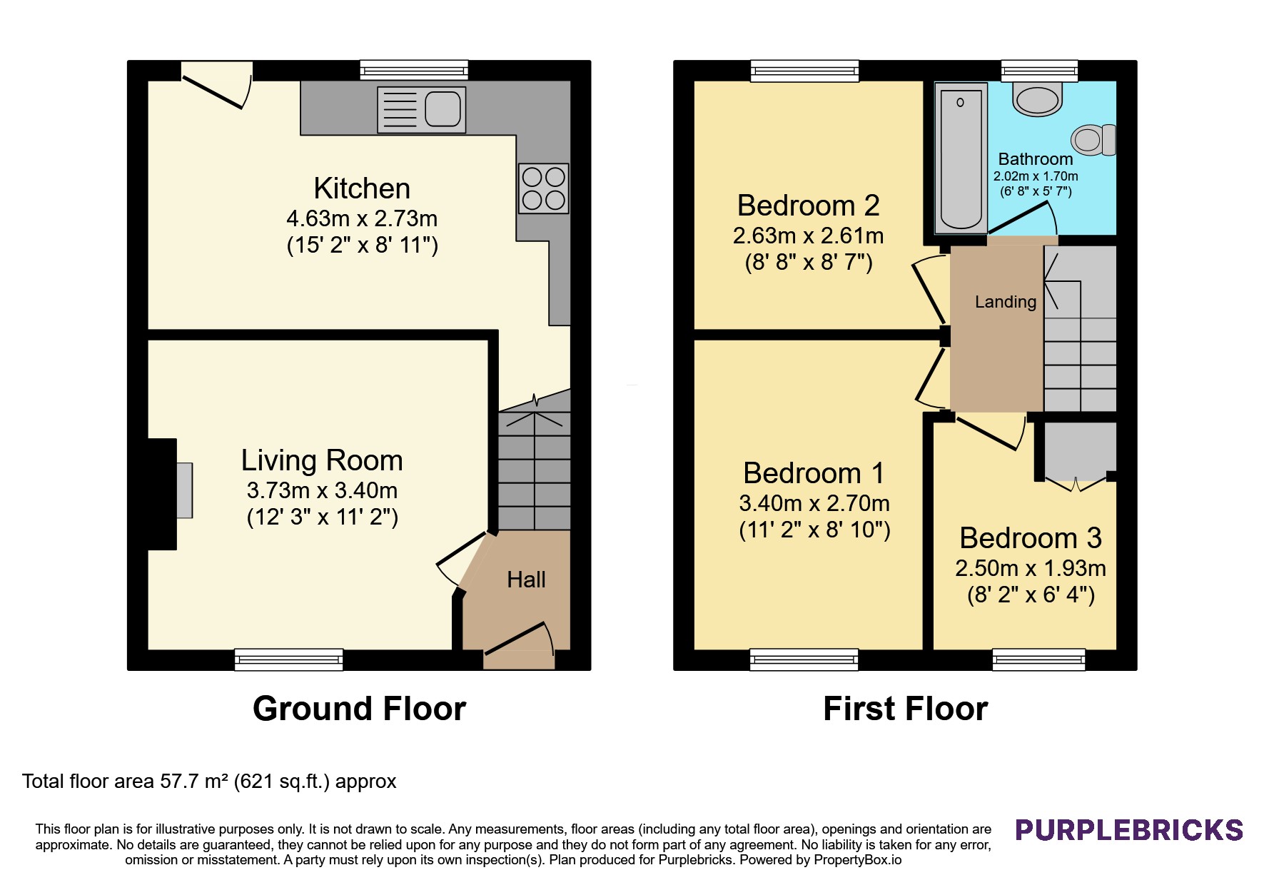 57, Brynawelon, Nantyglo, Ebbw Vale floorplan