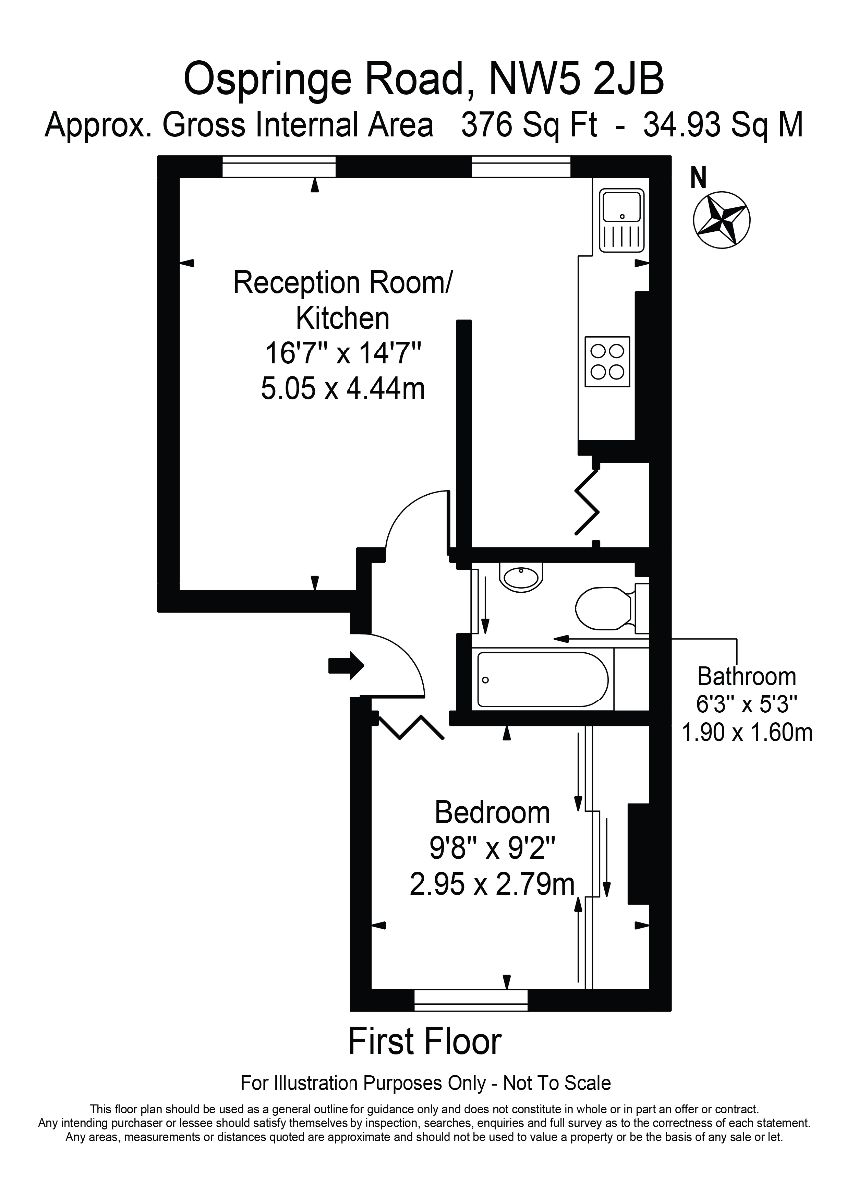 30C Ospringe Road, London, London floorplan