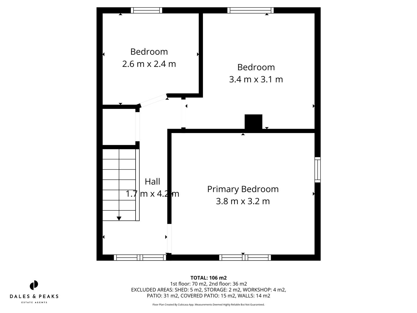 50, Malthouse Lane, Chesterfield floorplan