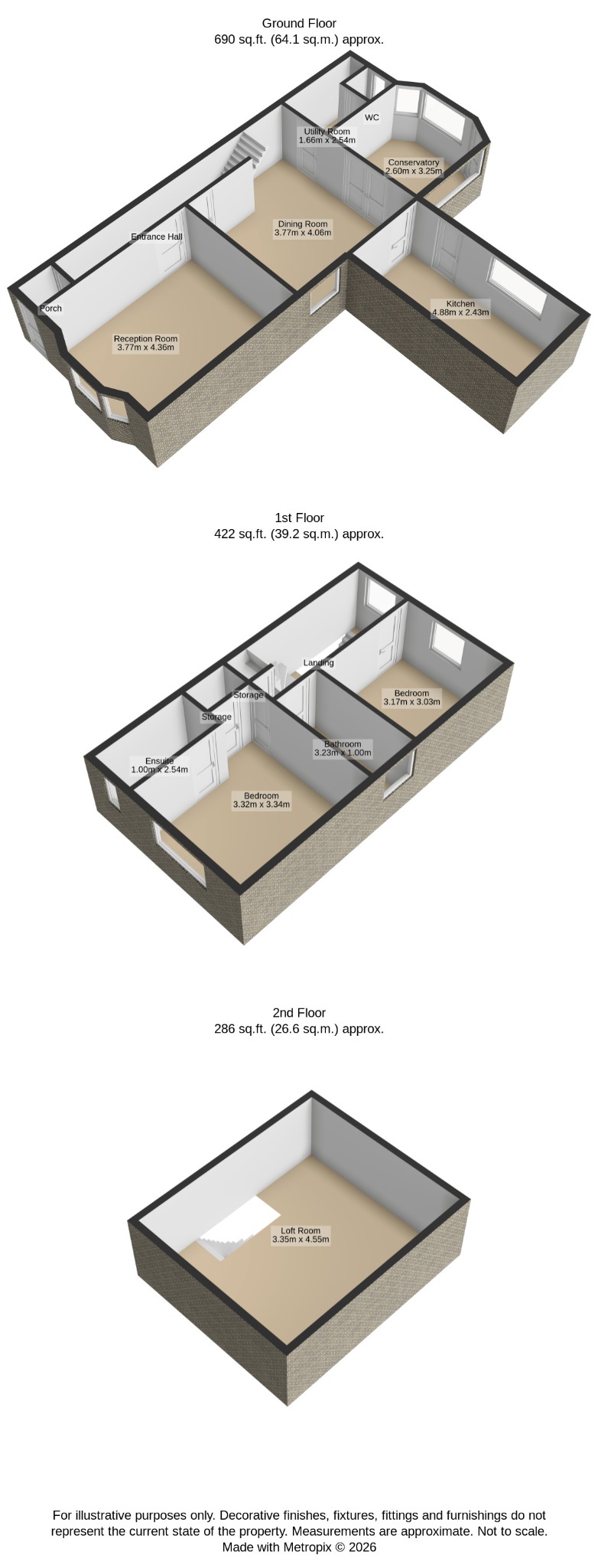 858, St. Helens Road, Bolton floorplan