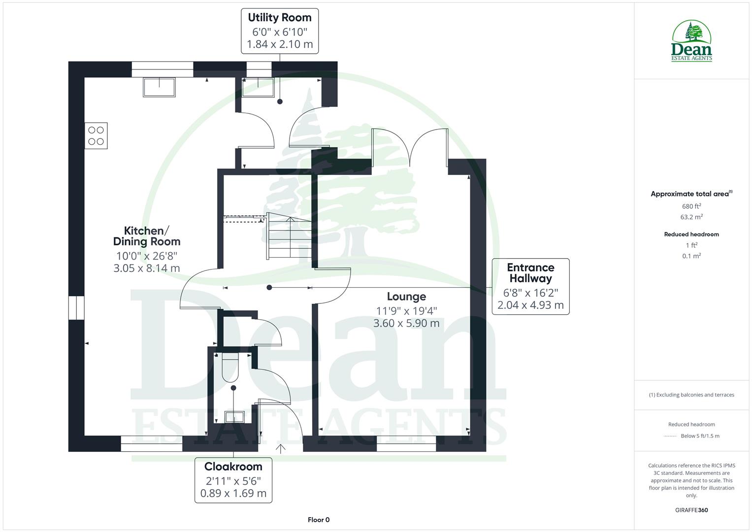 7, Dukes Close, Coleford floorplan