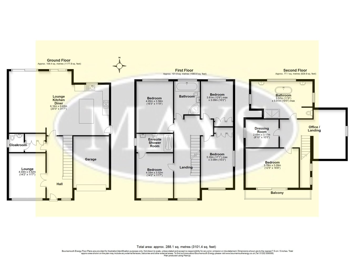 2, Elms Avenue, Poole floorplan