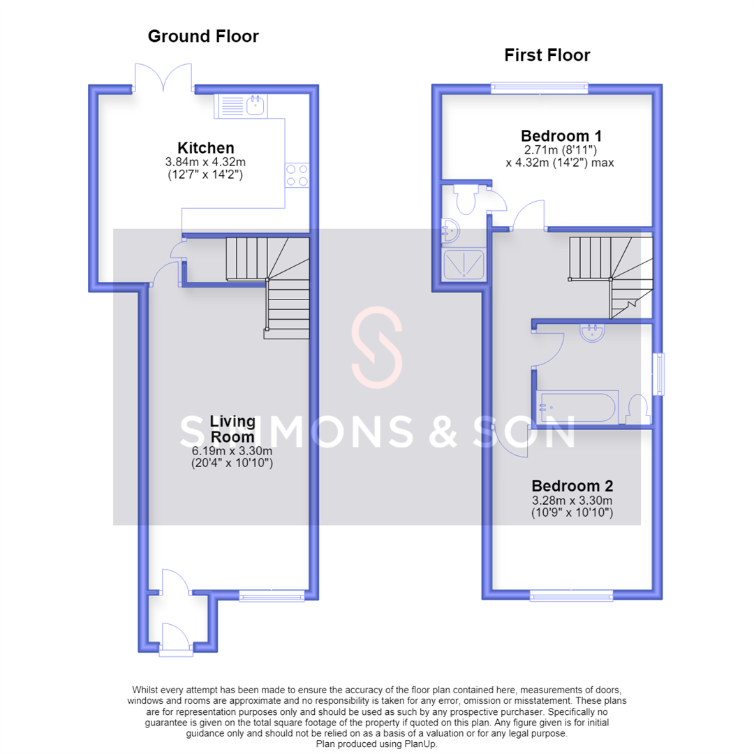 1a, South Green, Slough floorplan