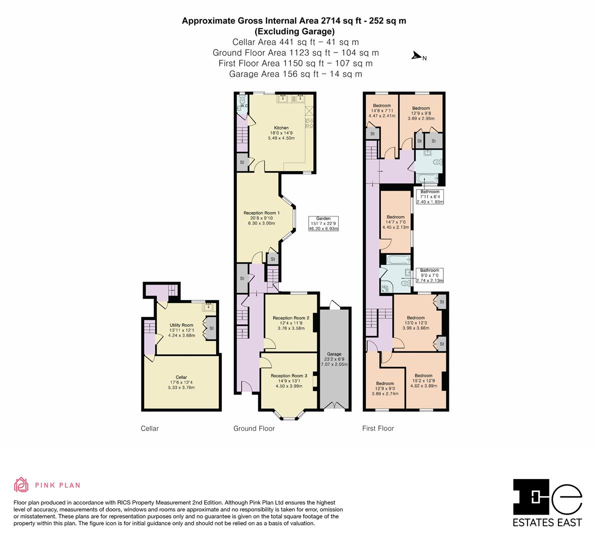 4, Pembroke Road, London floorplan
