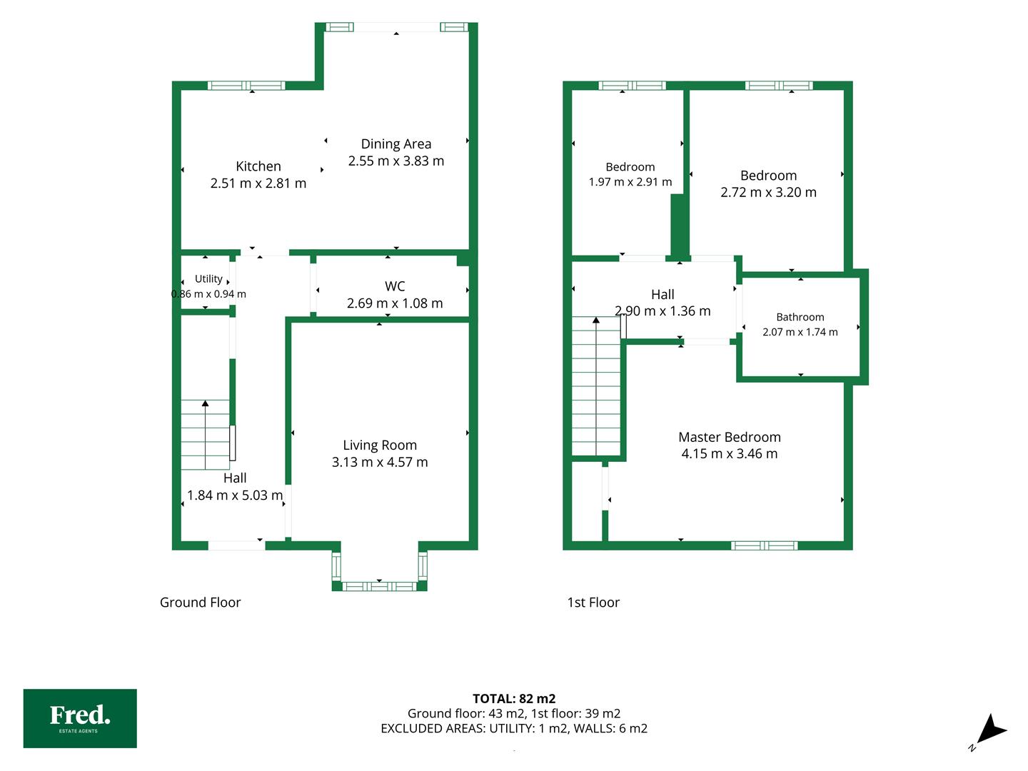 13, Templegill Crescent, Wishaw floorplan