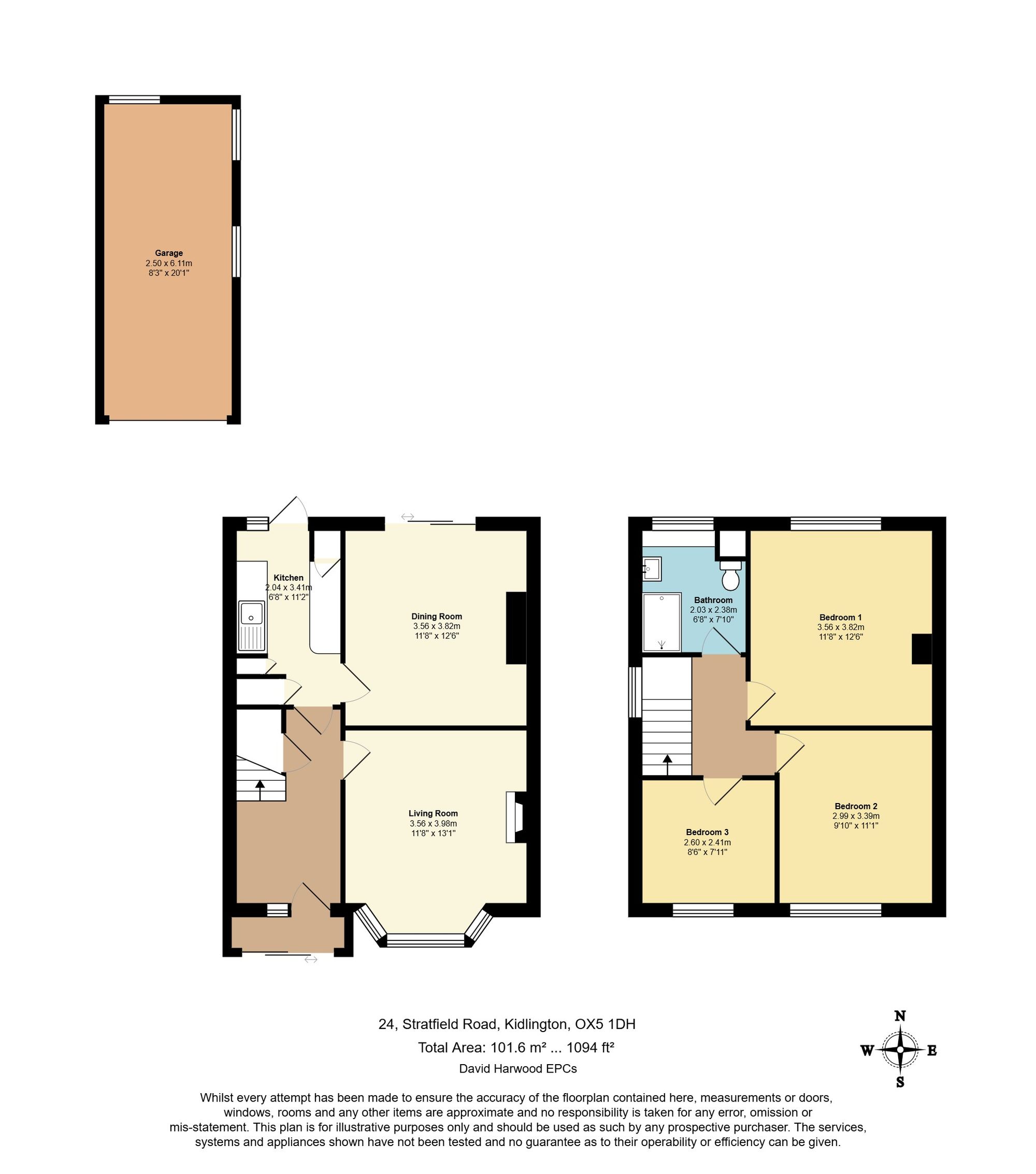 24 Stratfield Road, Kidlington floorplan