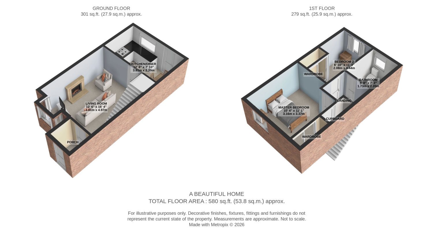 97, Whin Meadows, Hartlepool floorplan