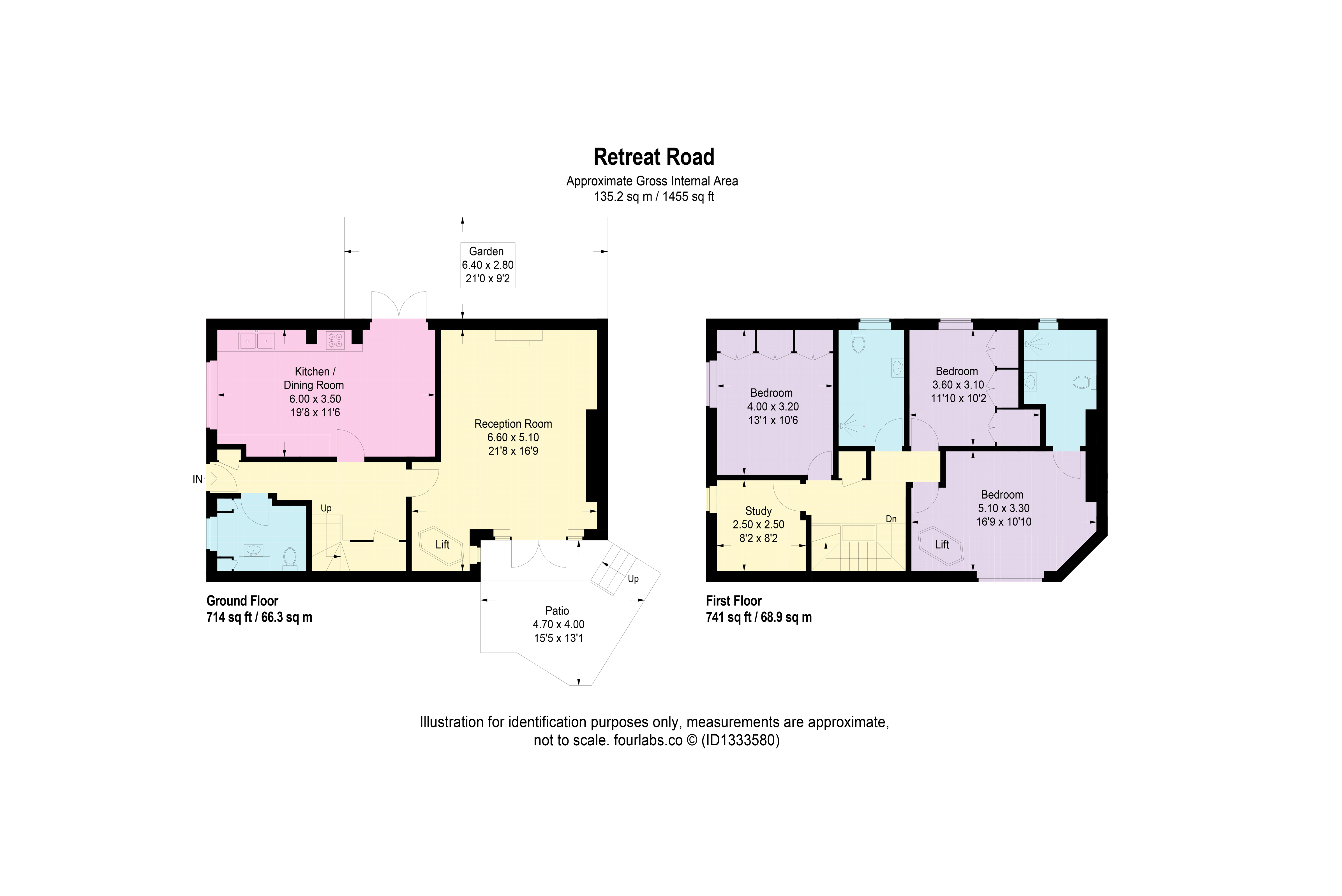 41, Retreat Road, Richmond floorplan