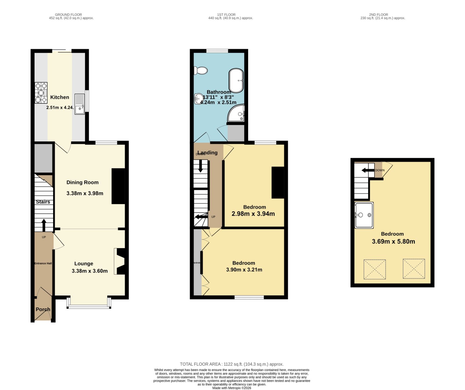 21, Chilham Road, Kent floorplan