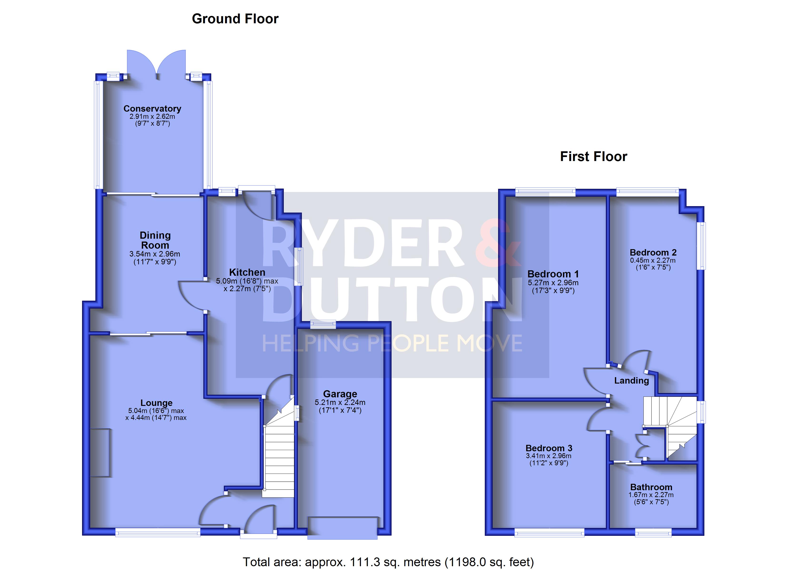 26, Thorn Avenue, Manchester floorplan