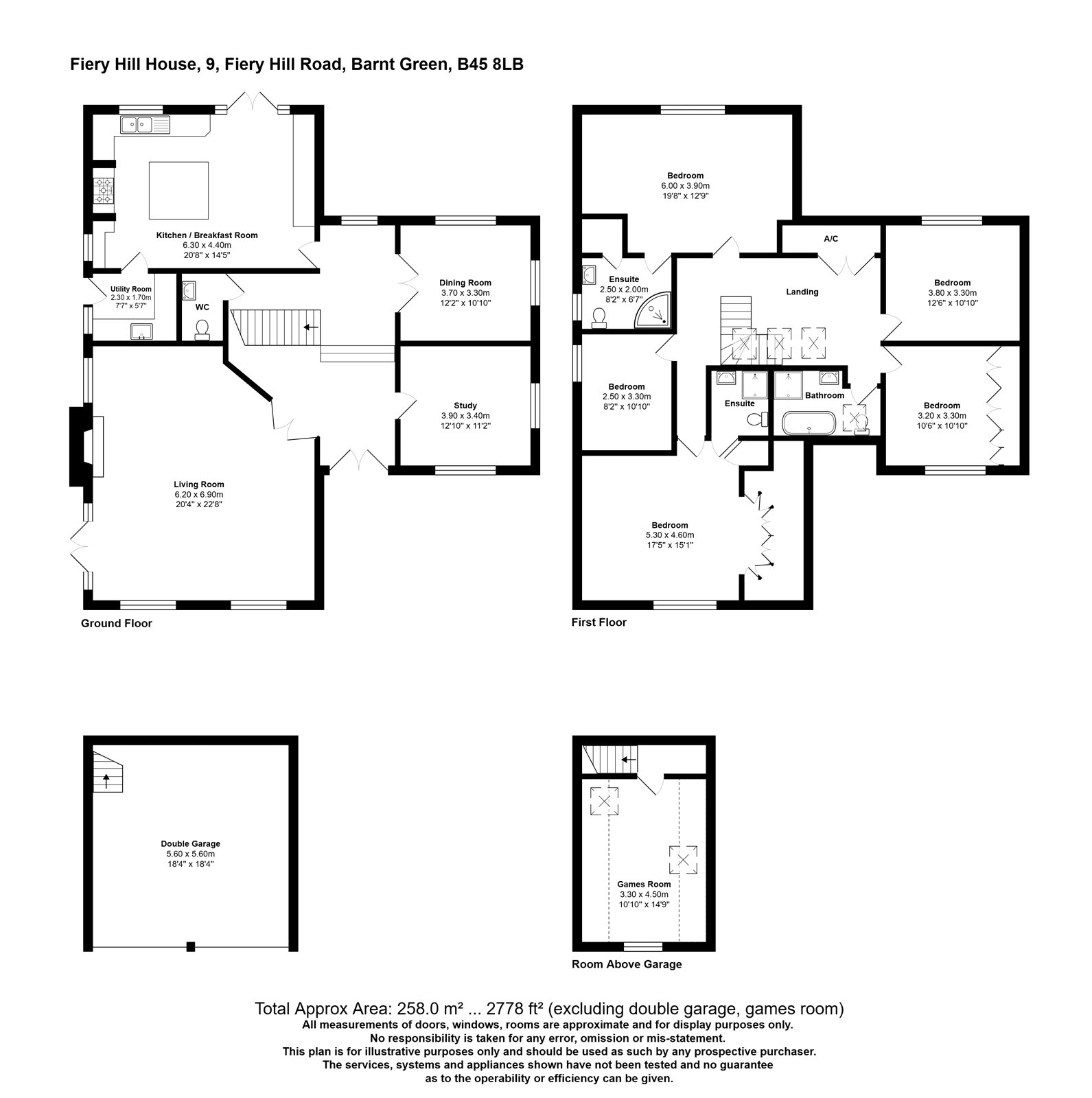 Fiery Hill House,, Fiery Hill Road, Birmingham floorplan