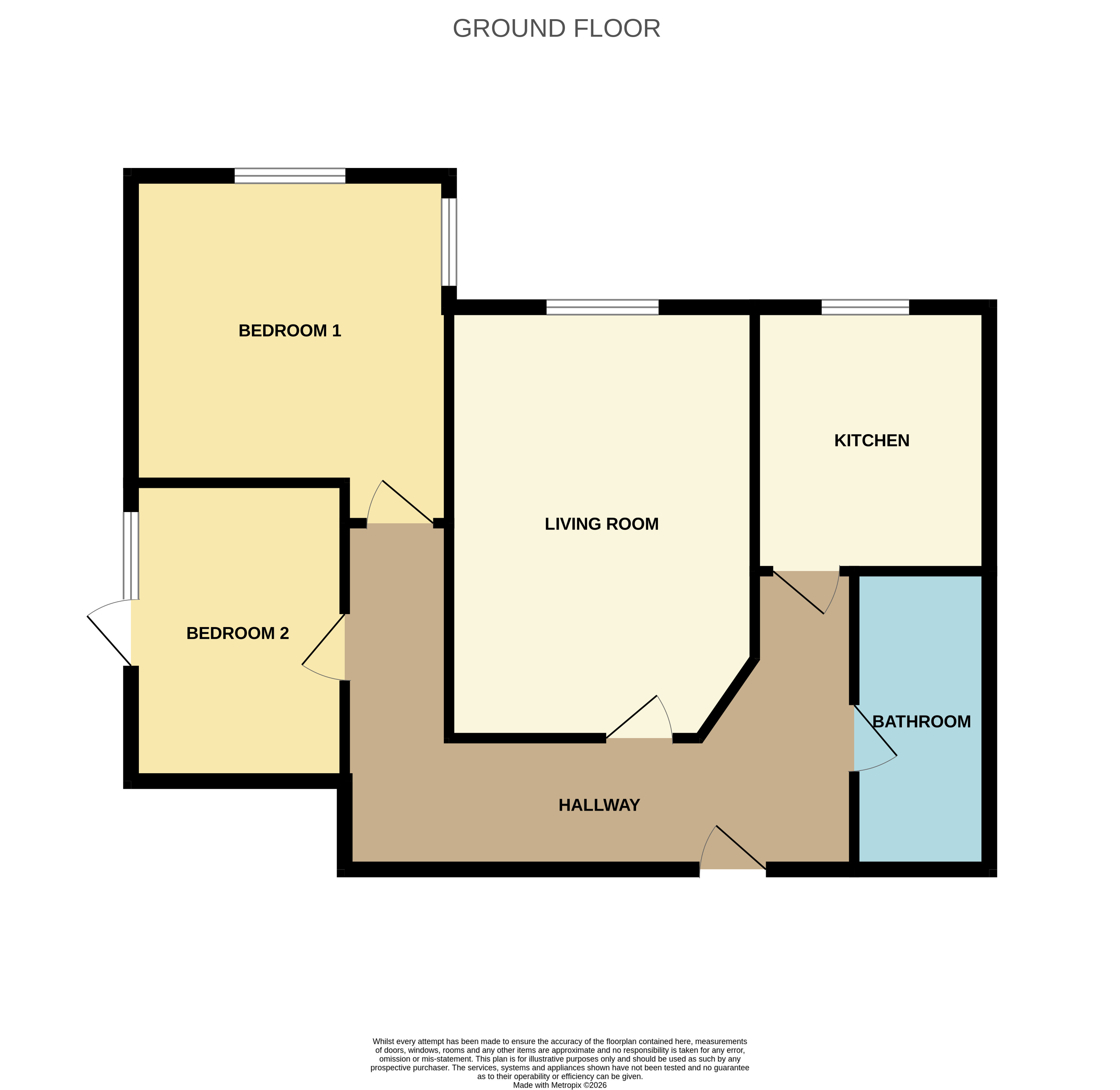 Flat 7, Chilton Court,, Bridge Street, Burton-on-Trent floorplan