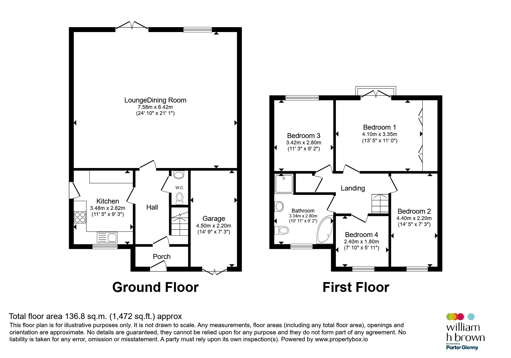 334, Eastern Avenue East, Romford floorplan
