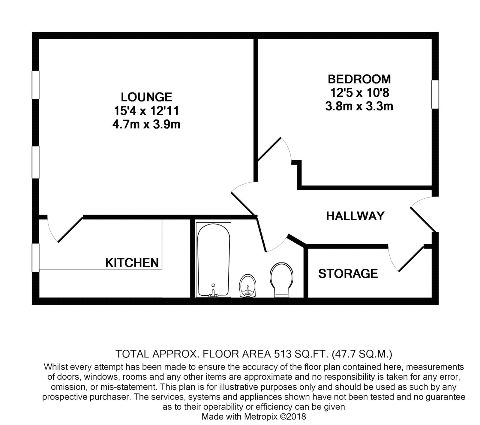 1 Bedrooms Flat to rent in Lansdowne Road, Croydon CR0