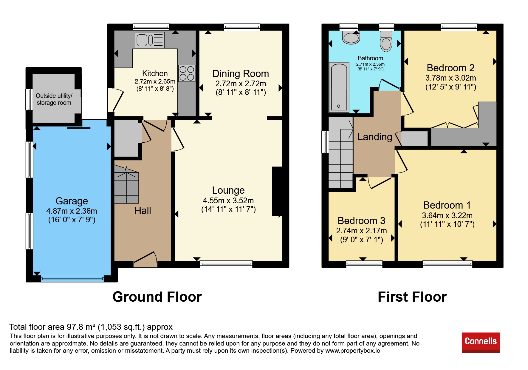 29, Southlands Drive, Grantham floorplan