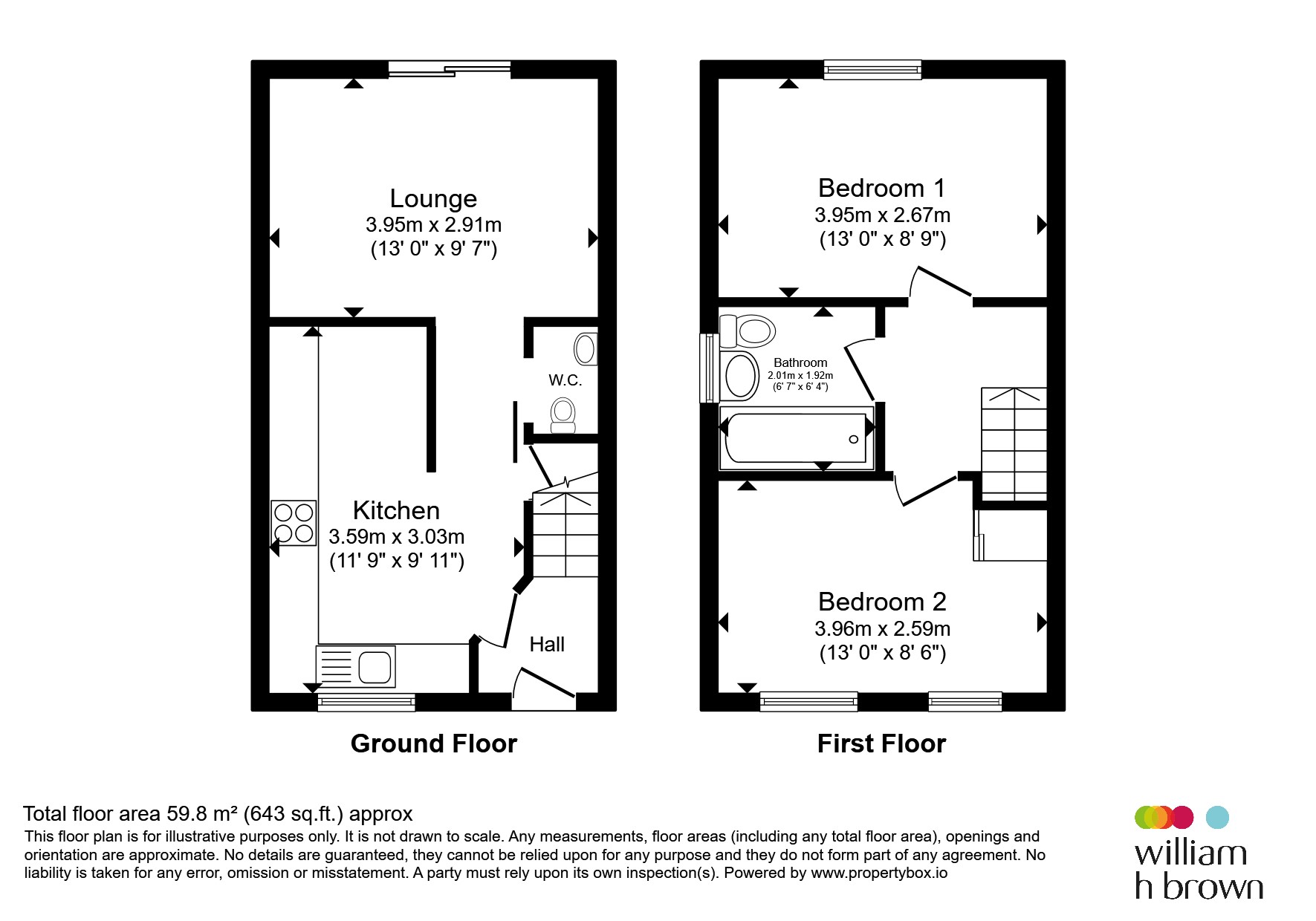 3, Micklethwait Court, ROTHERHAM floorplan