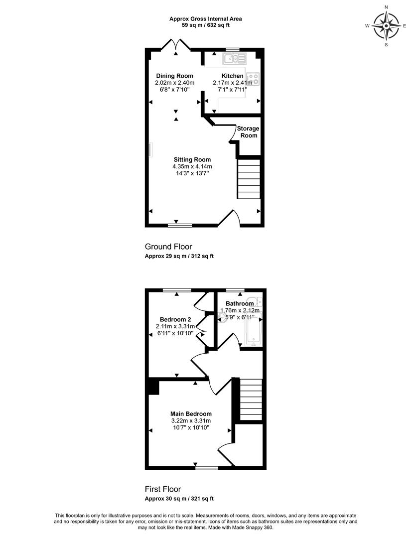 4 Stour Row Cottages, Stour Row, Shaftesbury floorplan