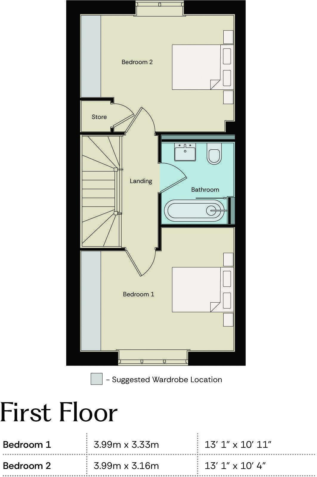 Plot 69 Farndale, Stallingborough Road, Immingham floorplan