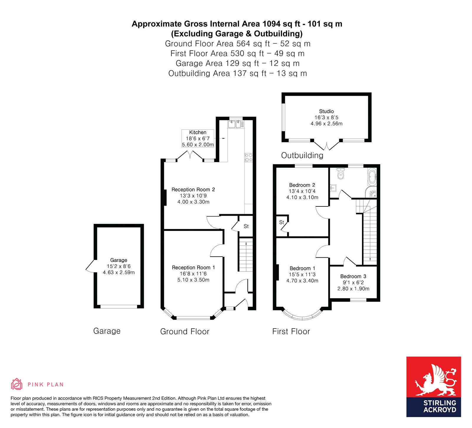 54, Bishops Park Road, London floorplan