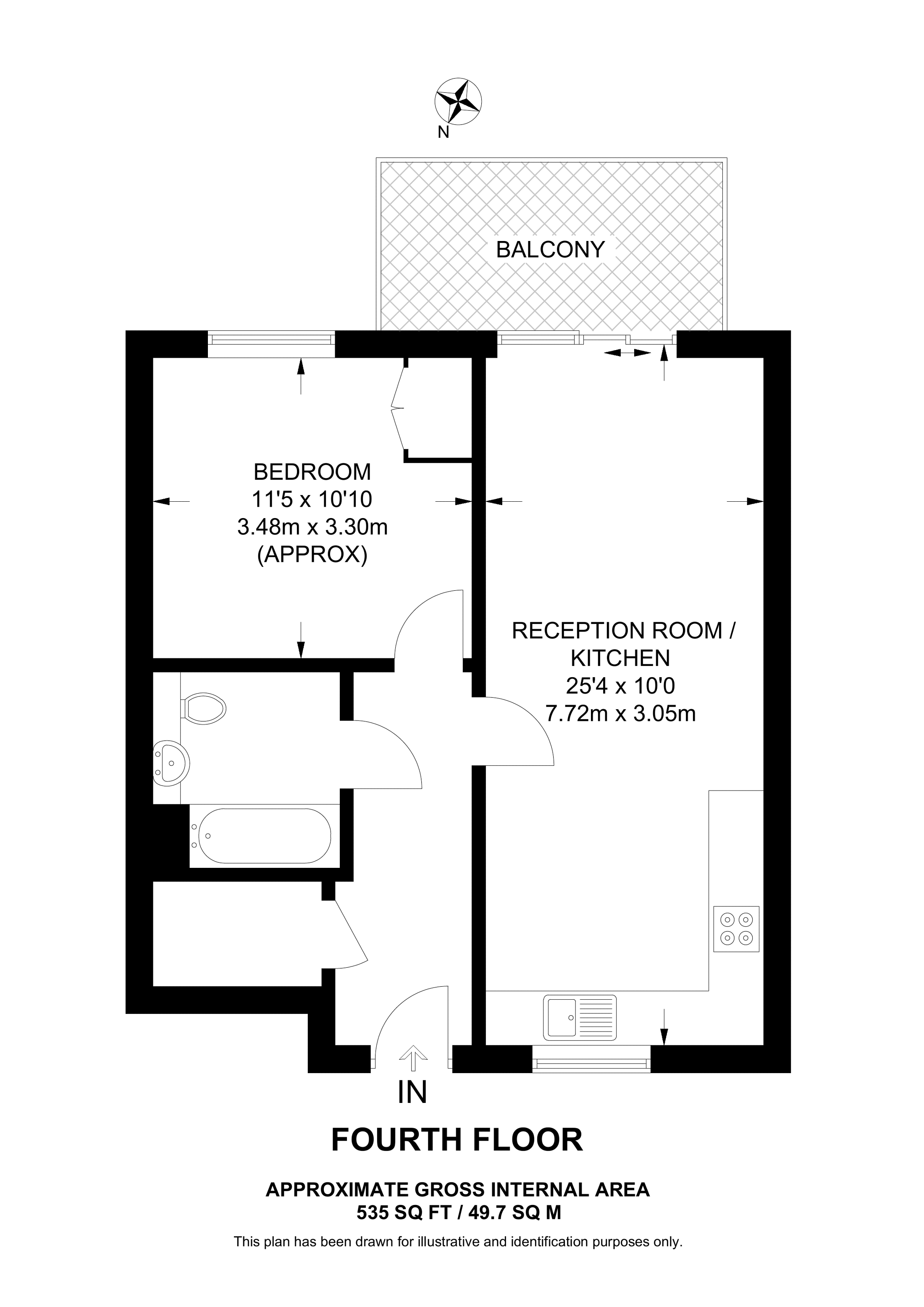 Thames Reach, Thamesmead floorplan