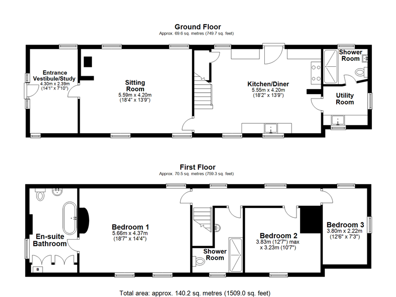 Talbot Cottage, Hazzards Hill, Warminster floorplan