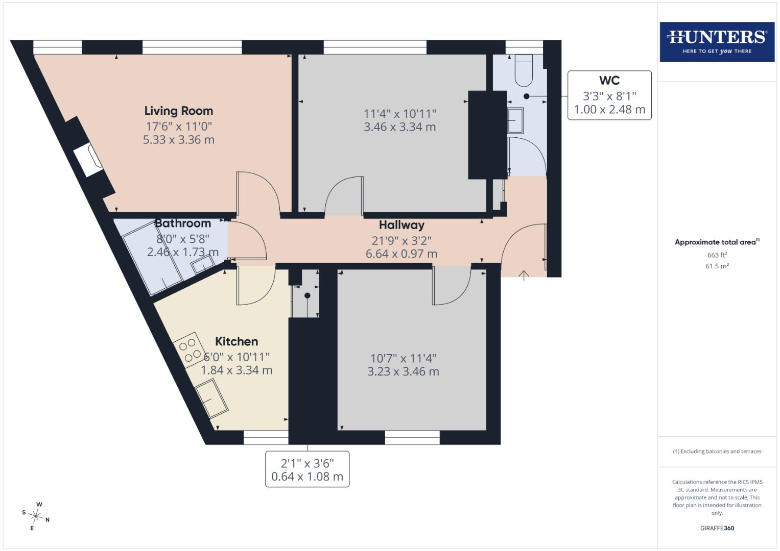 142A, Queensberry Street, Dumfries floorplan