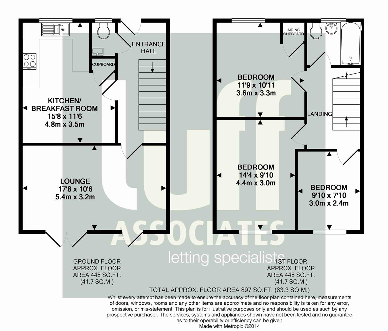 Sullivan Road, Surrey floorplan