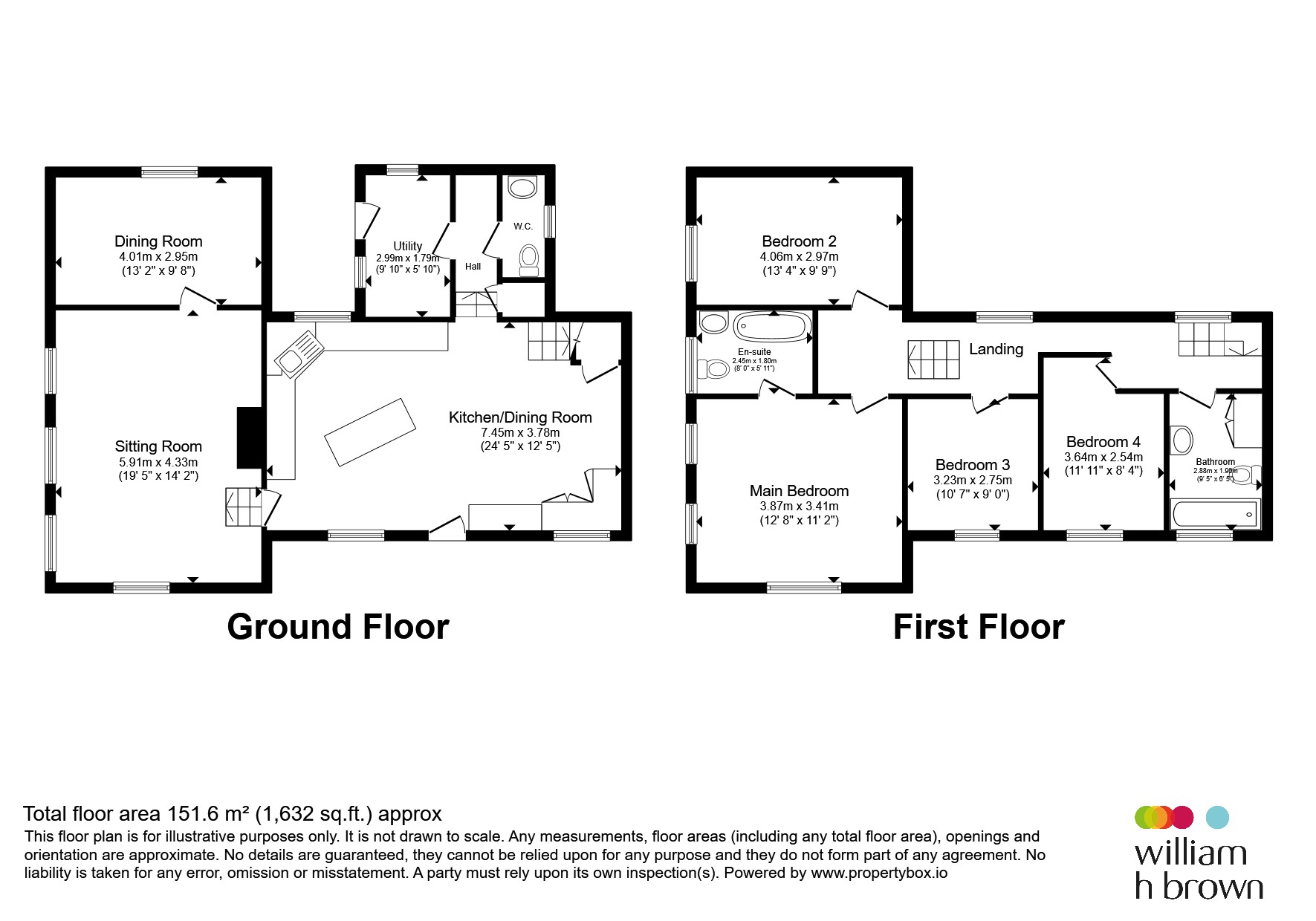 9, North Row, Huddersfield floorplan