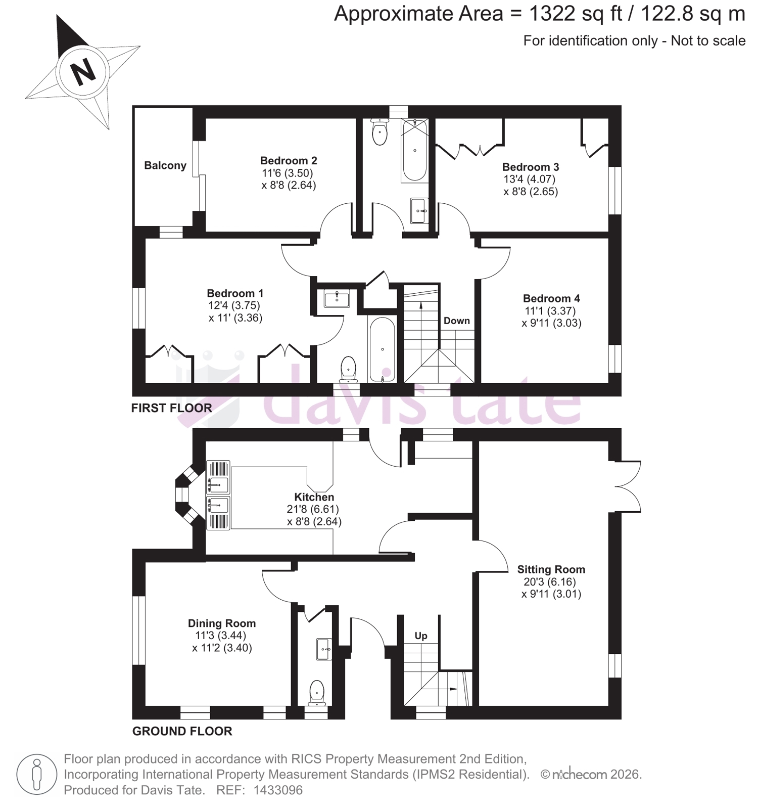 13, Mapledurham Drive, Reading floorplan