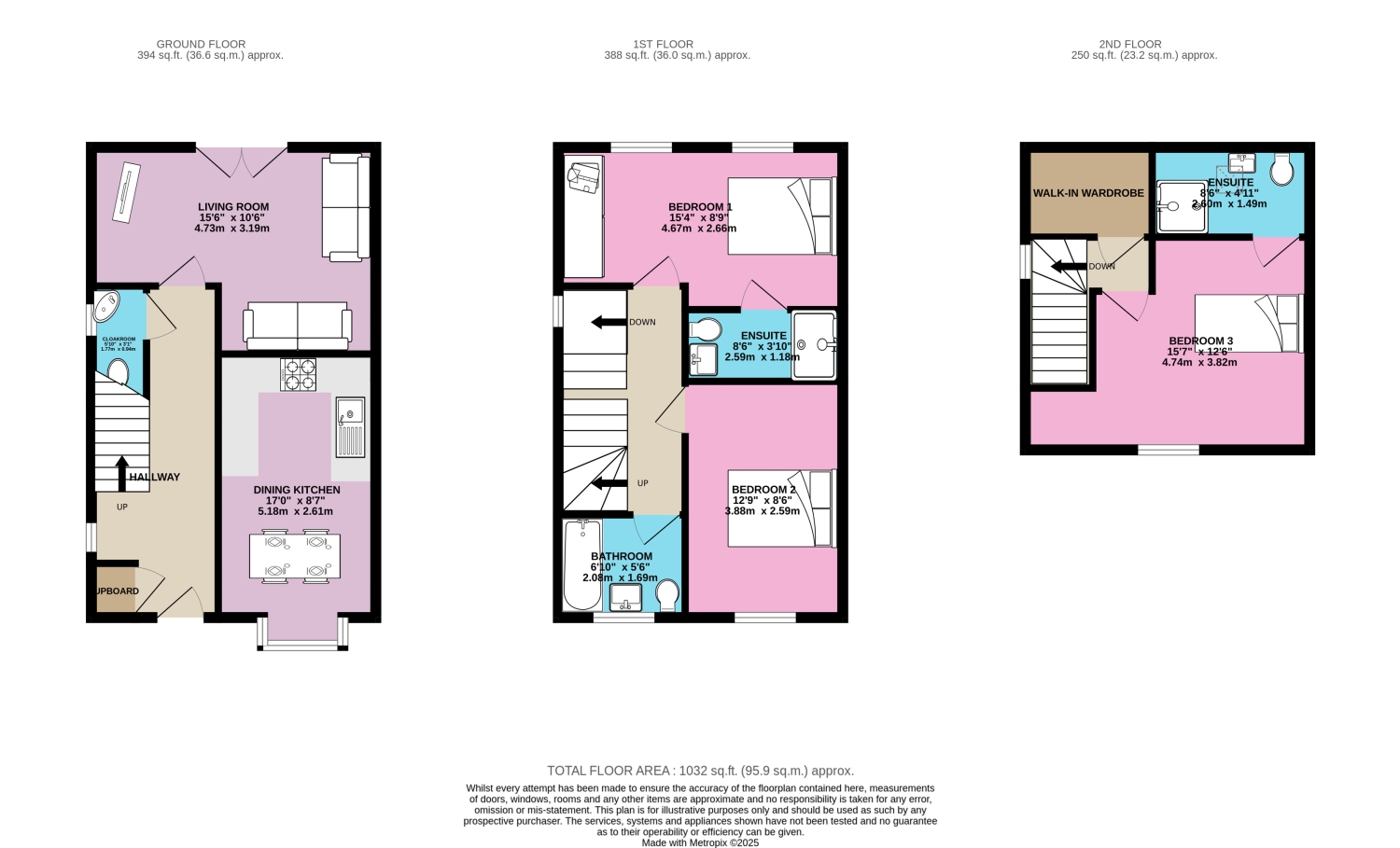 10, Woodlands Grove, Leeds floorplan
