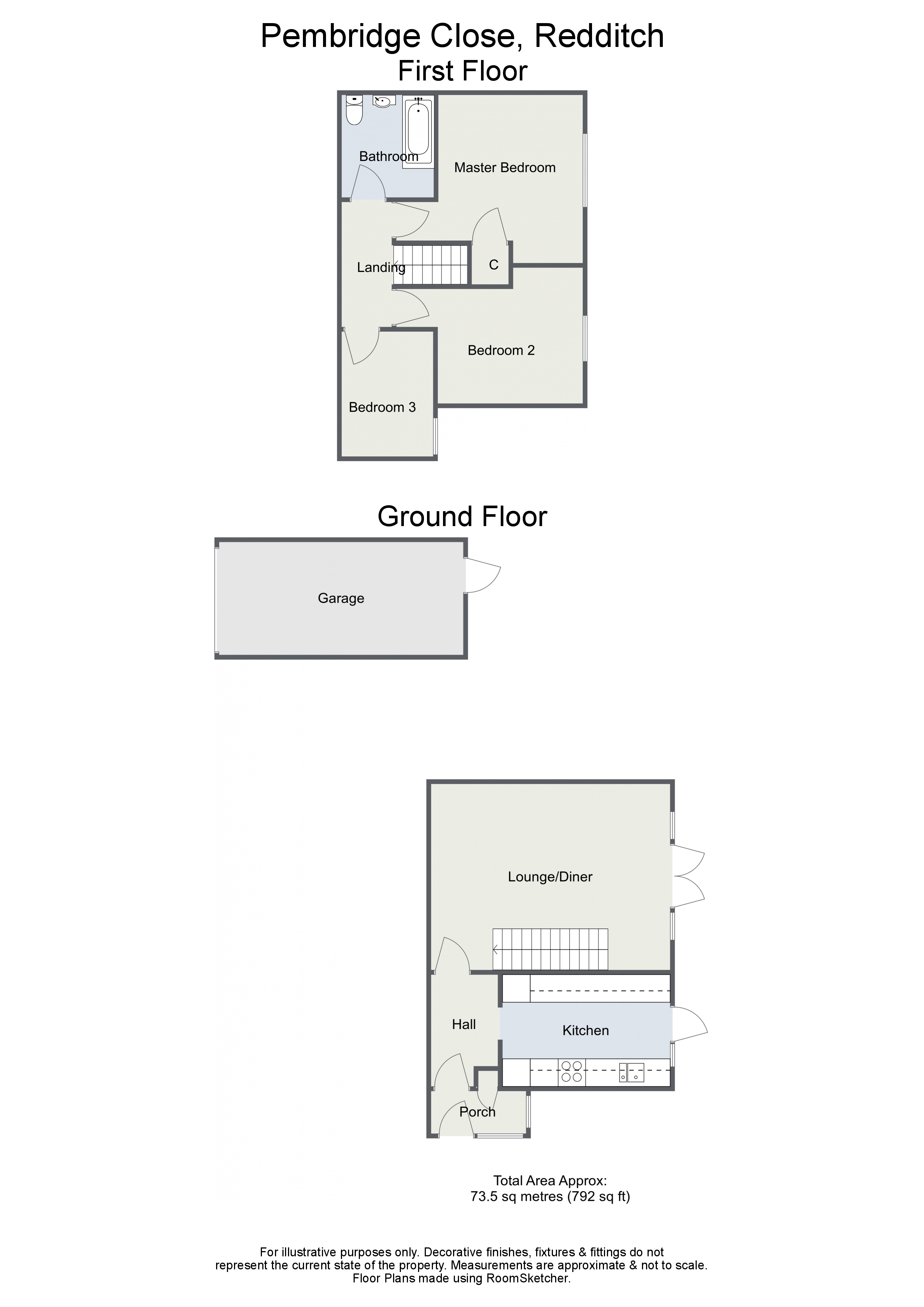 3 Bedrooms Semi-detached house for sale in Pembridge Close, Redditch B98